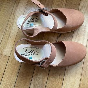 Lotta From Stockholm Clogs. Never worn out of the house. Size 38. Size us 7-7.5